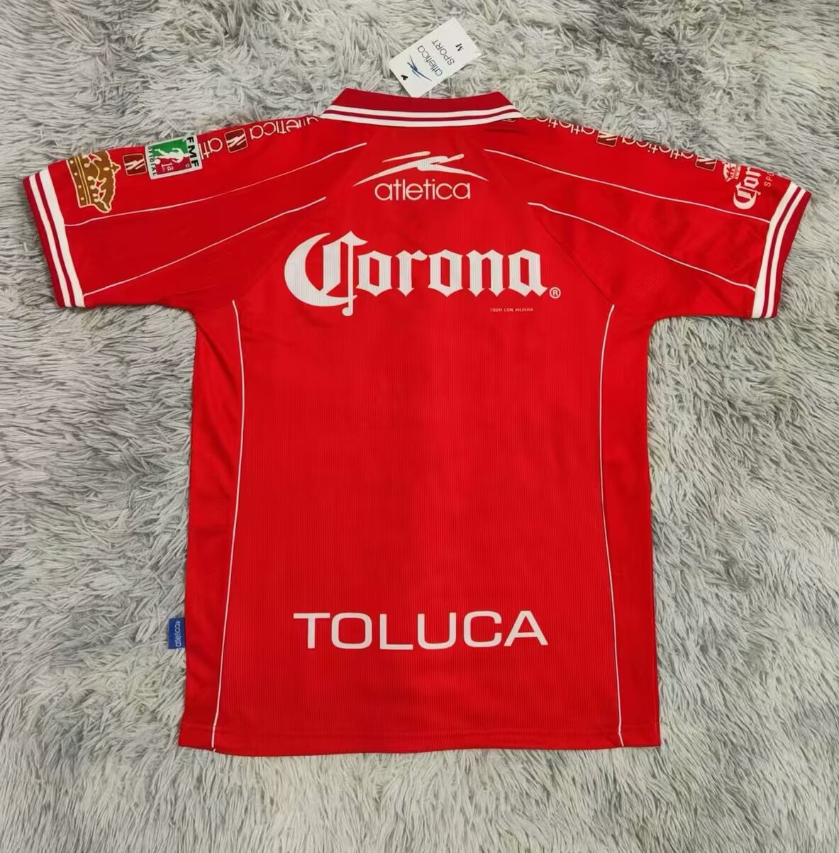 1999-2000 Toluca HOME RETRO Soccer Jersey