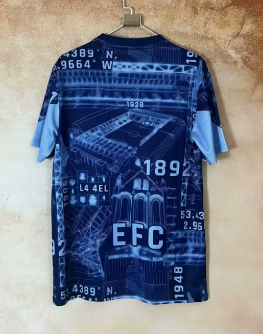 2025 EVE Blue Special Edition Fans Soccer Jersey