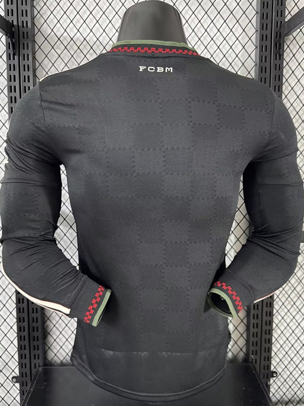 25-26 Bayern Third Long Sleeve Player Version Soccer Jersey (长袖球员)