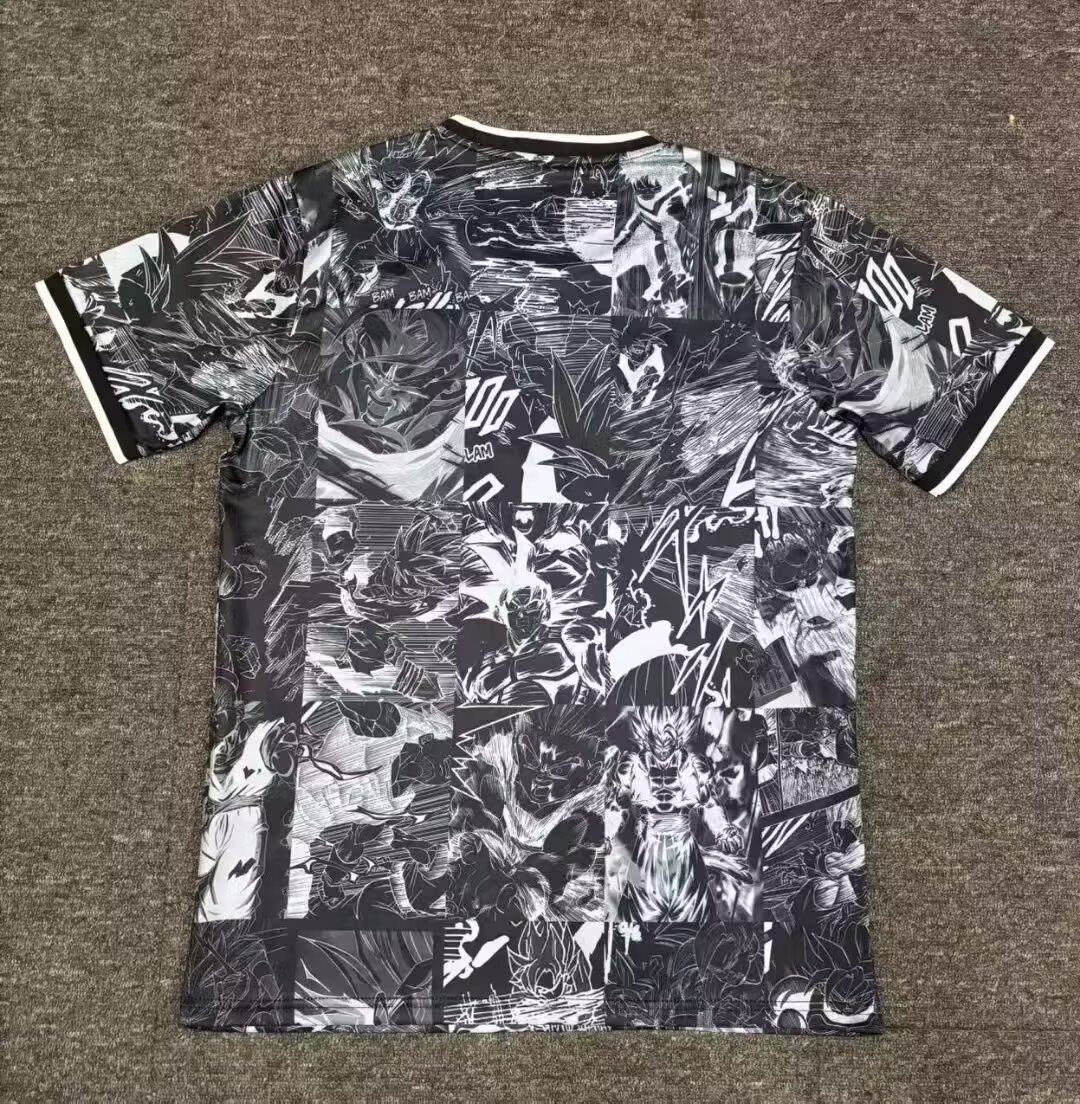 25-26 Japan Special Edition Fans Soccer Jersey *赛亚人黑色