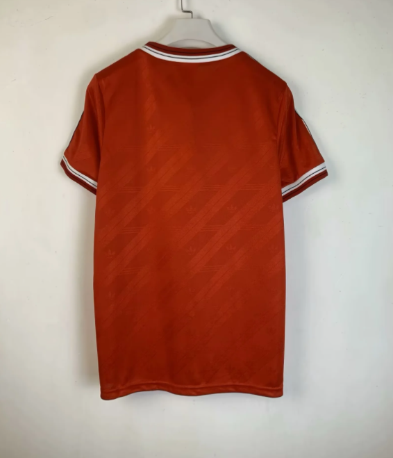 1986 Man Utd Home Retro Soccer Jersey