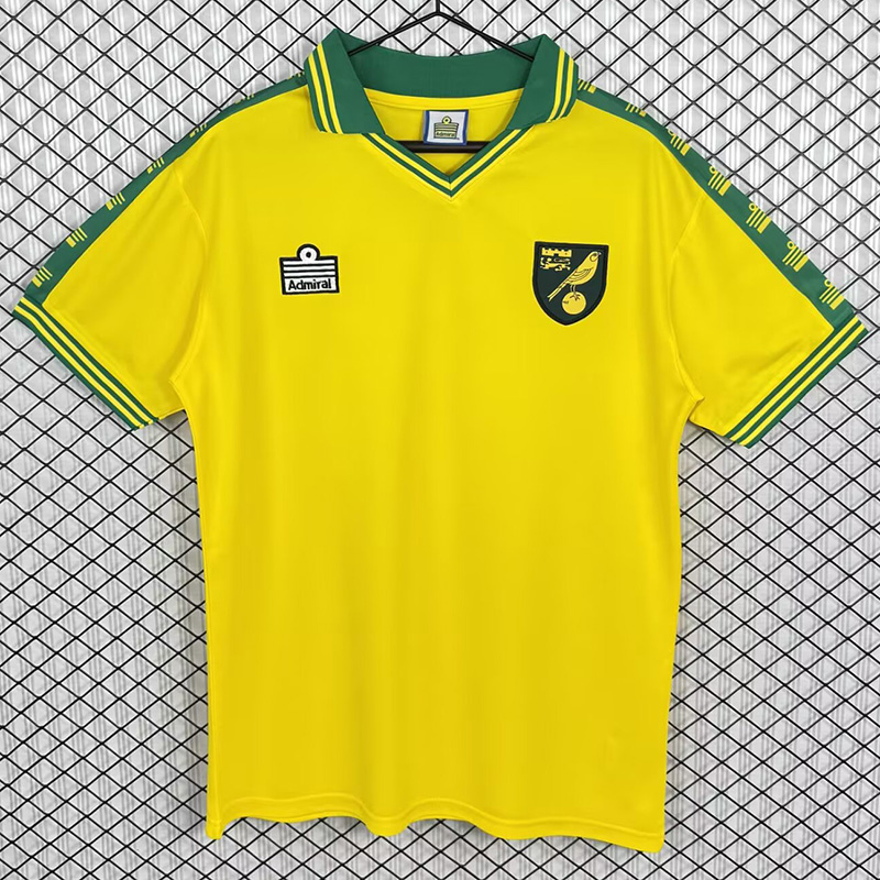 1976-1981 Norwich Home Retro Soccer Jersey