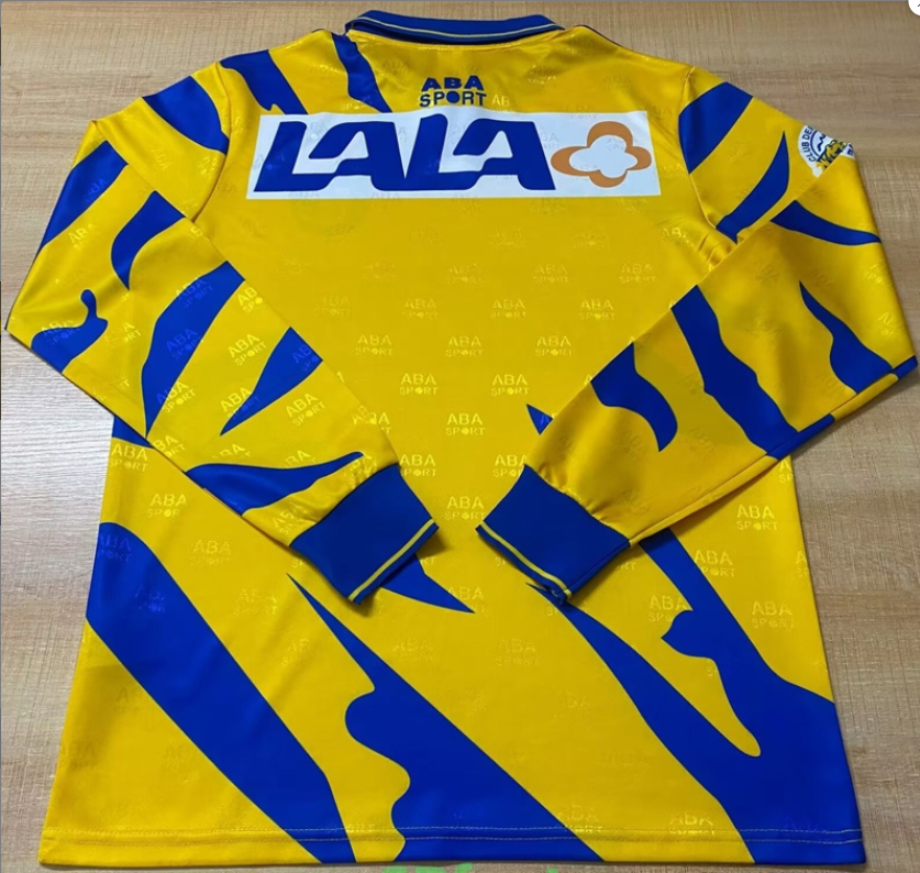 1996-1997 Tigres UANL Home Retro Long Sleeve Soccer Jersey (长袖)
