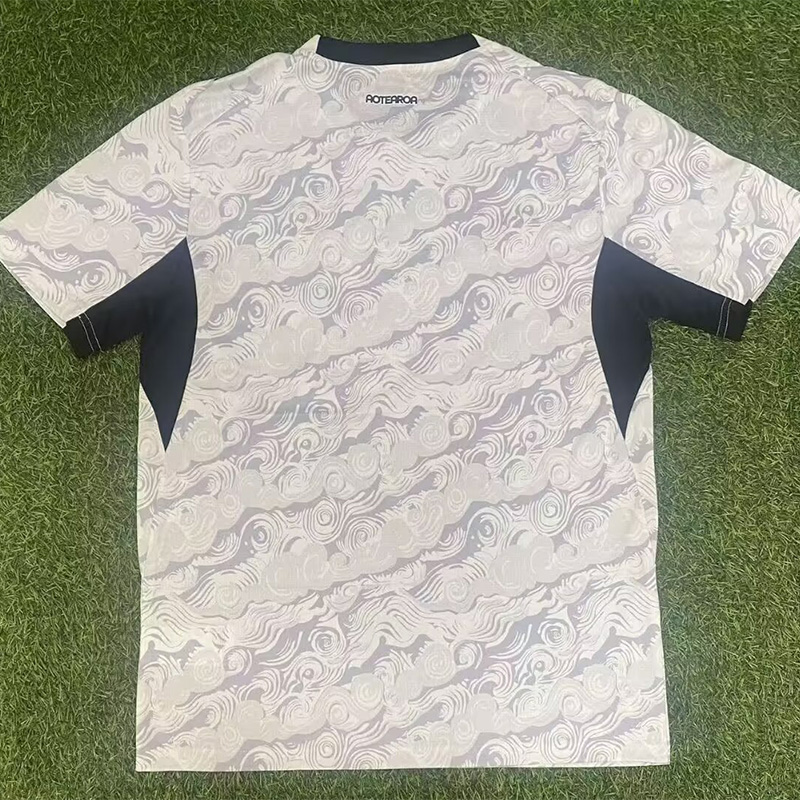 25-26 New Zealand White Black Training shirts