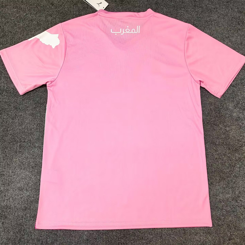 25-26 Morocco Pink White Special Edition Training shirts (阿拉伯)