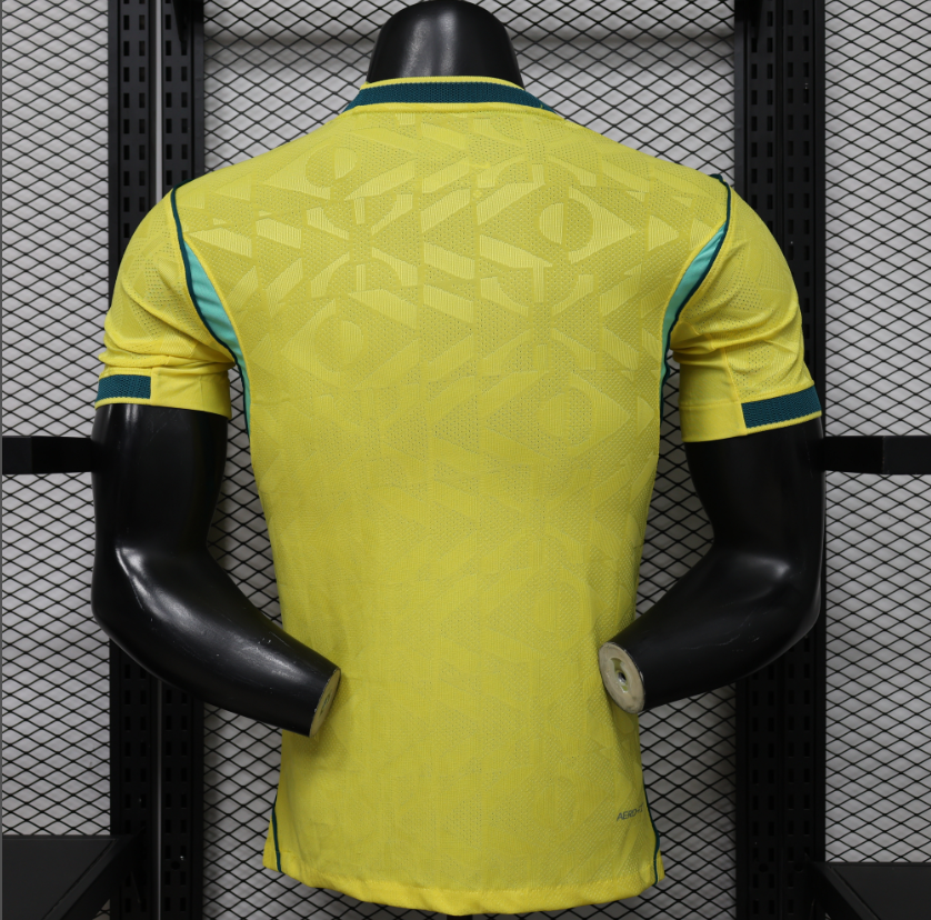 26-27 Brazil  Home Player Version Soccer Jersey