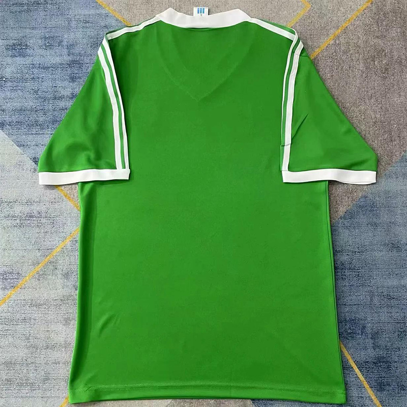 1986 Ireland Home Retro Soccer Jersey