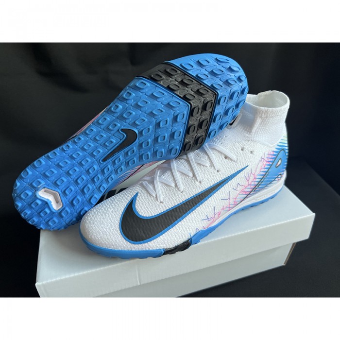 Air Zoom Mercurial Vapor XVI Elite TF Soccer Shoes-Blue/Black