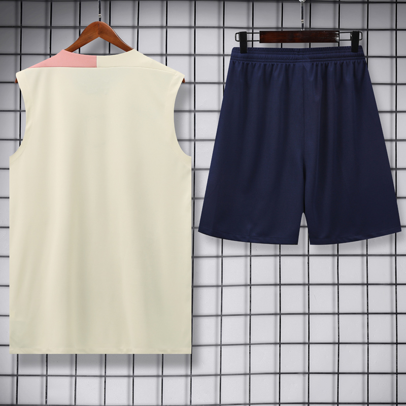 25-26 BAR Khaki Tank top and shorts suit
