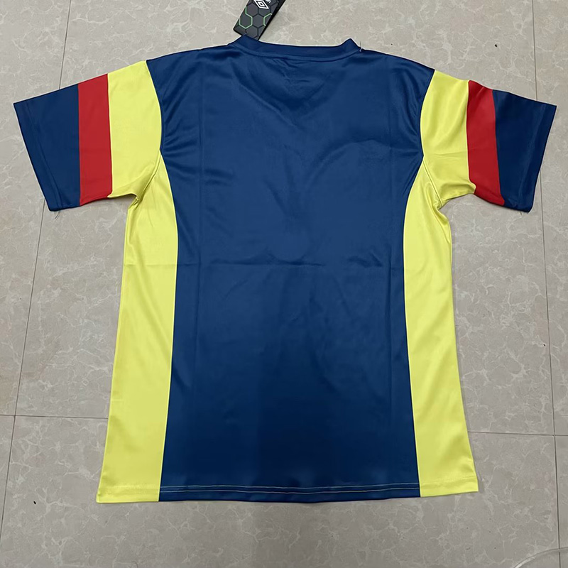 1993-1994 Club America Yellow Retro Soccer Jersey