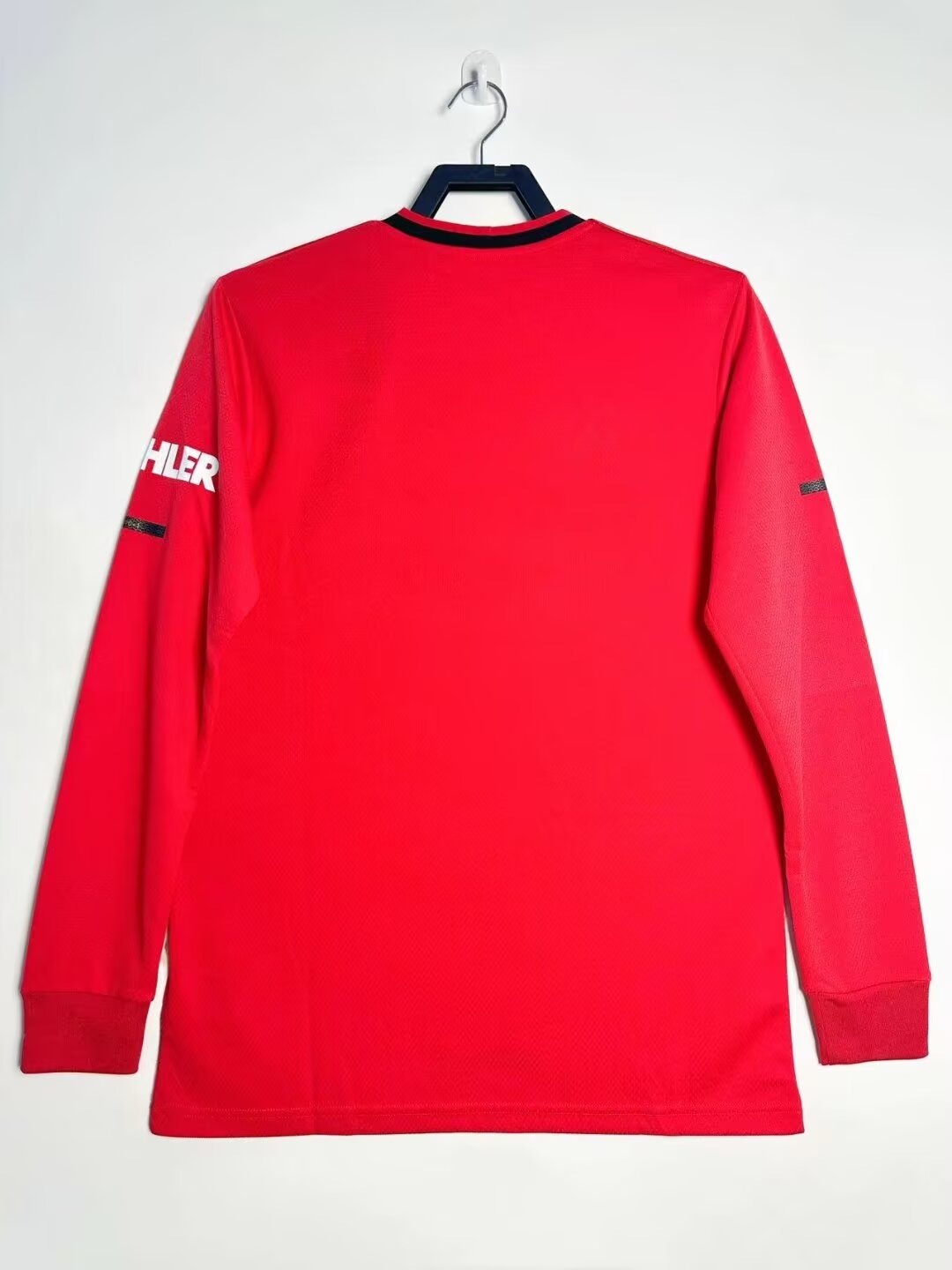 2018-2019 Man Utd Home Long sleeves Retro Soccer Jersey