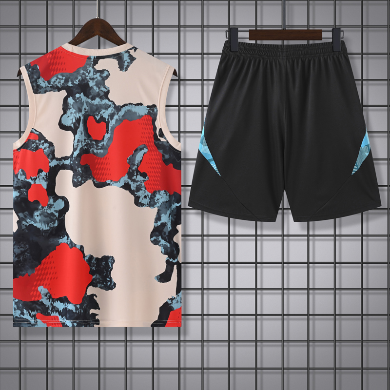 25-26 Bayern Khaki Tank top and shorts suit